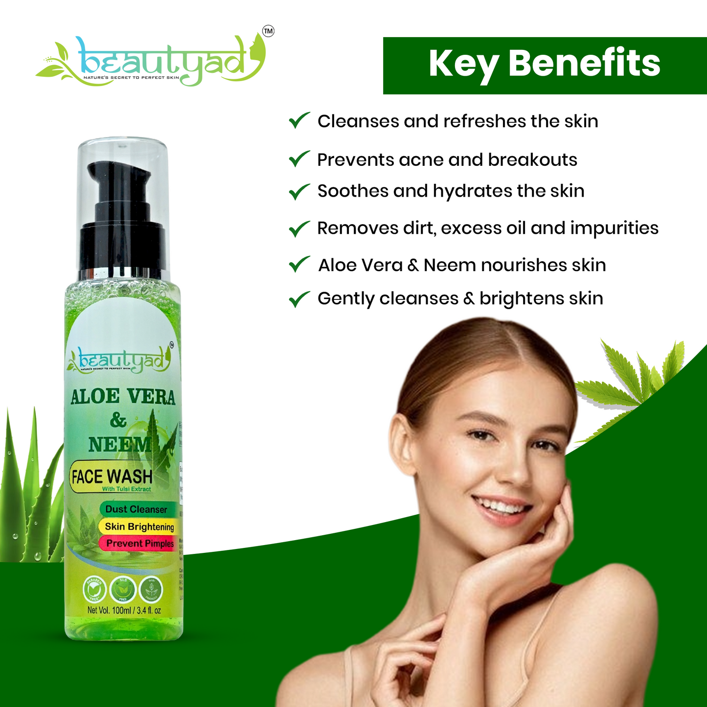 Aloevera & Neem Face Wash